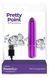 Вибропуля PowerBullet - Pretty Point Rechargeable Bullet Purple, фиолетовая