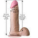 Фаллоимитатор Doc Johnson The Realistic Cock 8 inch White - ULTRASKYN