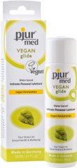 Лубрикант на водній основі pjur MED Vegan glide 100 мл — тільки веганські інгредієнти