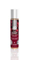 Лубрикант JO H2O Raspberry Sorbet - малина, 30 мл