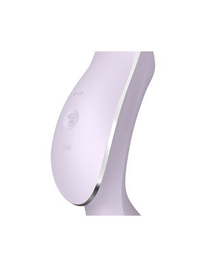 Вакуумний стимулятор із вібрацією Satisfyer Curvy Trinity 2 Violet