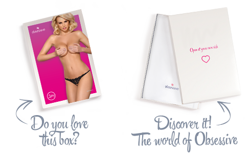 Obsessive 831-THC-1 crotchless thong L/XL