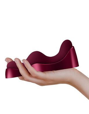 Універсальний sit-on-top вібратор Rocks Off Ruby Glow Blush.