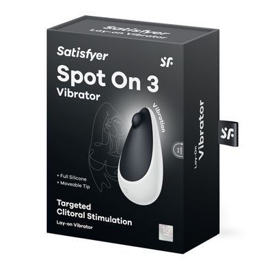Вибратор Satisfyer Spot On 3 Black, черно-белый