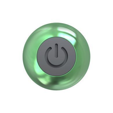 Вибропуля PowerBullet - Pretty Point Rechargeable Bullet Teal, зеленая