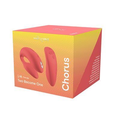 Смарт-вибратор для пар We-Vibe Chorus Crave Coral, коралловый