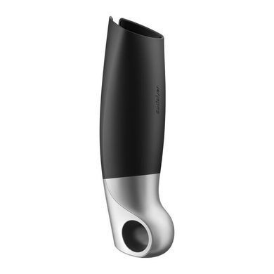 Смарт-мастурбатор Satisfyer Power Masturbator с вибрацией, черный