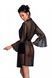 Повітряний пеньюар LOVELIA PEIGNOIR black L/XL - Passion