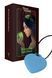 Мінівібратор &laquo;Сердечко&raquo; FairyGasm PleasureStone blue, блакитний