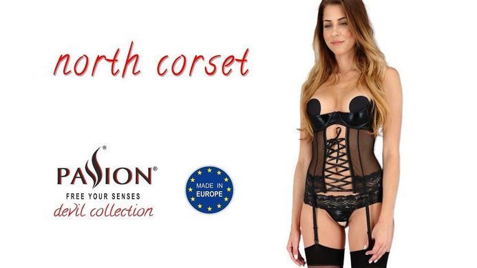 NORTH CORSET black S/M - Passion