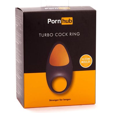 Эрекционное виброкольцо Pornhub Turbo Cock Ring с мегастимуляцией клитора