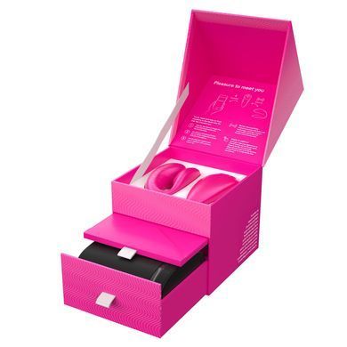 Смарт-вібратор для пар We-Vibe Chorus Cosmic Pink, рожевий