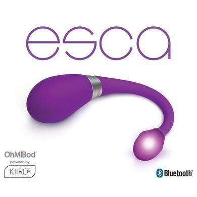 Інтерактивне віброяйце Ohmibod Esca2 for Kiiroo, фіолетове