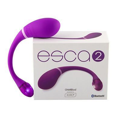 Інтерактивне віброяйце Ohmibod Esca2 for Kiiroo, фіолетове