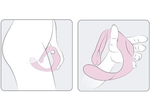 Вибратор Adrien Lastic O Venus, белый