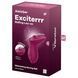 Вибратор для клитора с жемчужной стимуляцией Satisfyer Exciterrr Berry, бордовый