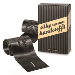 Наручники Bijoux Indiscrets - Silky Sensual Handcuffs, Черный