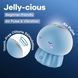 Вакуумный клиторальный стимулятор Satisfyer Jelly-cious Blue, голубой