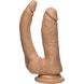 Подвійний фалоімітатор Doc Johnson The D - Double Dippin D FIRMSKYN