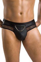 030 SLIP OPEN TOM black S/M - Passion