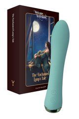 Вибратор с подогревом FairyGasm WowGenie green, зеленый