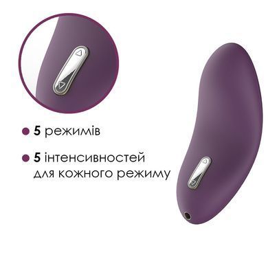 Кліторальний вібратор Svakom Echo Violet, фіолетовий