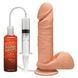 Фалоімітатор, що кінчає, Doc Johnson The D ULTRASKYN Perfect D Squirting &ndash; 7 Inch