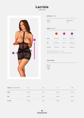 Obsessive Lacrisia chemise XS/S