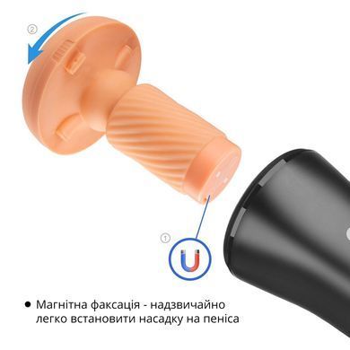 Мастурбатор Otouch INSCUP 3, черный