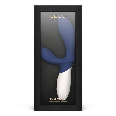 Масажер простати LELO Loki Wave 2 Base Blue, синій