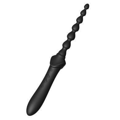 Мультифункціональний вібратор Zalo &mdash; Bess 2 Obsidian Black, чорний