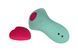 Вибратор в трусики FairyGasm HeartGem green, на магните, пульт ДУ, зеленый