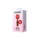 Вибромассажер Loviss Rose Mini Massage Wand Vibrator, красный
