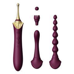 Мультифункциональный вибратор Zalo &mdash; Bess 2 Velvet Purple, бордовый