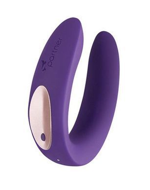 Вібратор для пар Satisfyer Double Plus Remote з пультом ДУ та двома моторчиками