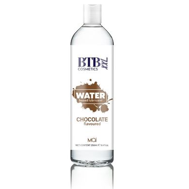 Змазка на водній основі BTB FLAVORED CHOCOLAT з ароматом шоколаду (250 мл)