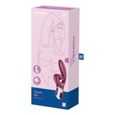 Вібратор-кролик Satisfyer Touch Me червоний