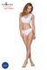 Трусики-бразиліана з бавовни Passion PS005 PANTIES white, size M