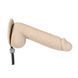 Ерекційне кільце-ласо LUX Active Tether Adjustable Silicone Cock Tie, чорне