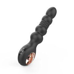 Анальний вібратор з пульсацією Loviss Thor Thrusting Anal Plug, 2 мотори