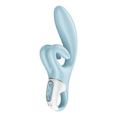 Вибратор-кролик Satisfyer Touch Me голубой