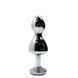 Анальна пробка Wooomy Lollypop Double Ball Metal Plug S