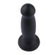 Силіконовий фалоімітатор для секс-машин Hismith 7.2" Black Silicone Anal Dildo, чорний
