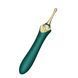 Мультифункціональний вібратор Zalo &mdash; Bess 2 Turquoise Green, зелений