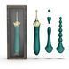 Мультифункціональний вібратор Zalo &mdash; Bess 2 Turquoise Green, зелений