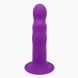 Ділдо з присоскою Adrien Lastic Hitsens 3 Purple, відмінно для страпона, діаметр 4,1 см, довжина 18,2 см