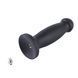 Силіконовий фалоімітатор для секс-машин Hismith 7.2" Black Silicone Anal Dildo, чорний